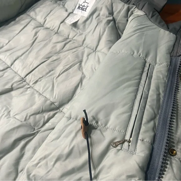NWT Vinatge Woolrich Insulated Long Parka Jacket Hooded medium Made USA …